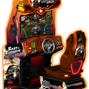 Fast & Furious Super Cars - καμπίνα οδήγησης με κάθισμα, κάθετη όψη